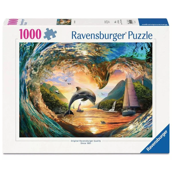 RAVENSBURGER ΠΑΖΛ 1000 τεμ. ΔΕΛΦΙΝΙ