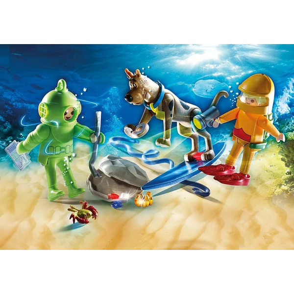 PLAYMOBIL SCOOBY-DOO ADVENTURE WITH GHOST DIVER
