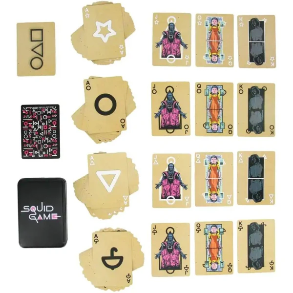 PALADONE SQUID GAME PLAYING CARDS IN A TIN
