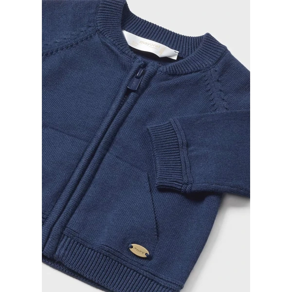MAYORAL CARDIGAN KNITTED NAVY BLUE
