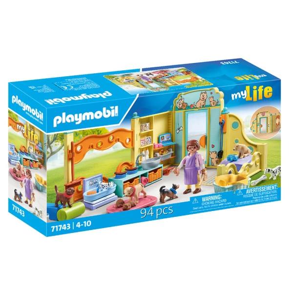 PLAYMOBIL MY LIFE ΣΤΑΘΜΟΣ ΦΡΟΝΤΙΔΑΣ ΚΟΥΤΑΒΙΩΝ