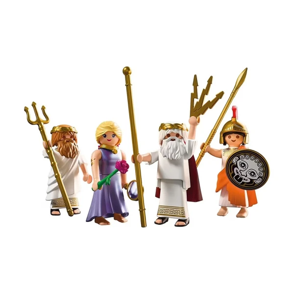PLAYMOBIL HISTORY ΤΕΣΣΕΡΙΣ ΘΕΟΙ ΤΟΥ ΟΛΥΜΠΟΥ