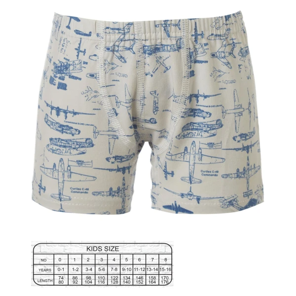 ENERGIERS KIDS BOXER WHITE