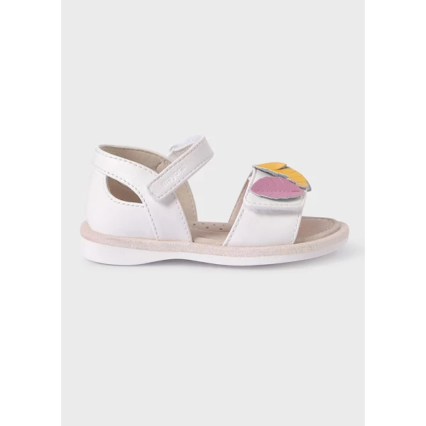 MAYORAL SANDALS LEAVES WHITE 
