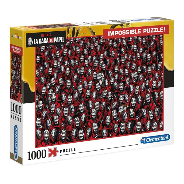 CLEMENTONI ΠΑΖΛ IMPOSSIBLE NETFLIX LA CASA DE PAPEL (THE MONEY HEIST) 1000 ΤΜΧ