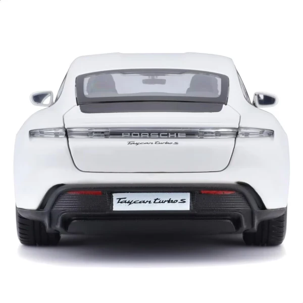 BBURAGO 1:24 PORSCHE TAYCAN TURBO S WHITE