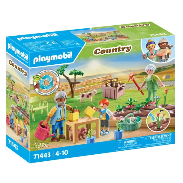 PLAYMOBIL COUNTRY Ο ΛΑΧΑΝΟΚΗΠΟΣ ΤΟΥ ΠΑΠΠΟΥ ΚΑΙ ΤΗΣ ΓΙΑΓΙΑΣ