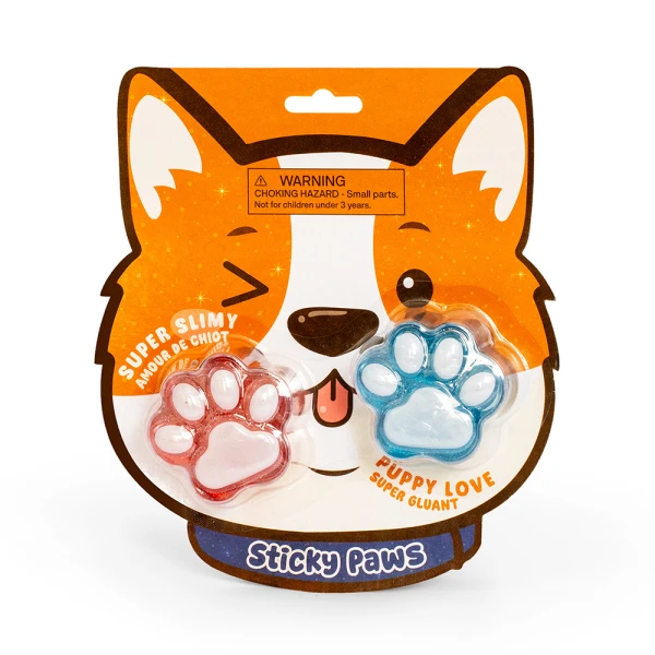 KEYCRAFT STICKY PAWS SLIME - 2 COLORS