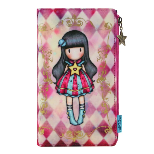 GORJUSS SANTORO CIRCUS LARGE WALLET MOON BUTTONS