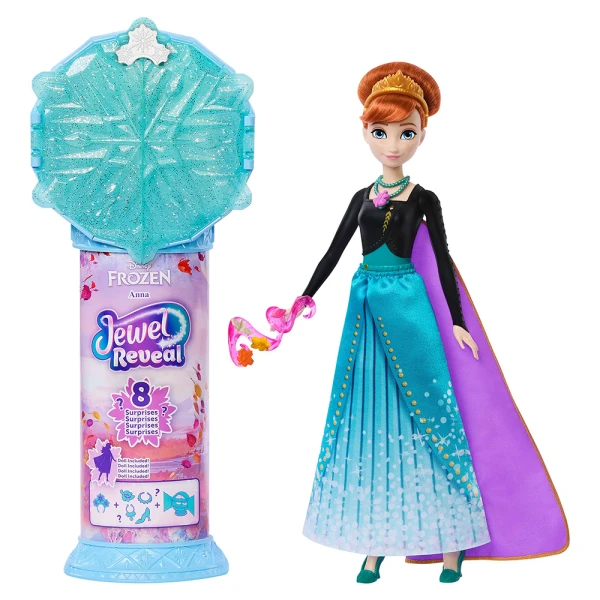 DISNEY FROZEN DOLL ANNA WITH JEWEL BOX