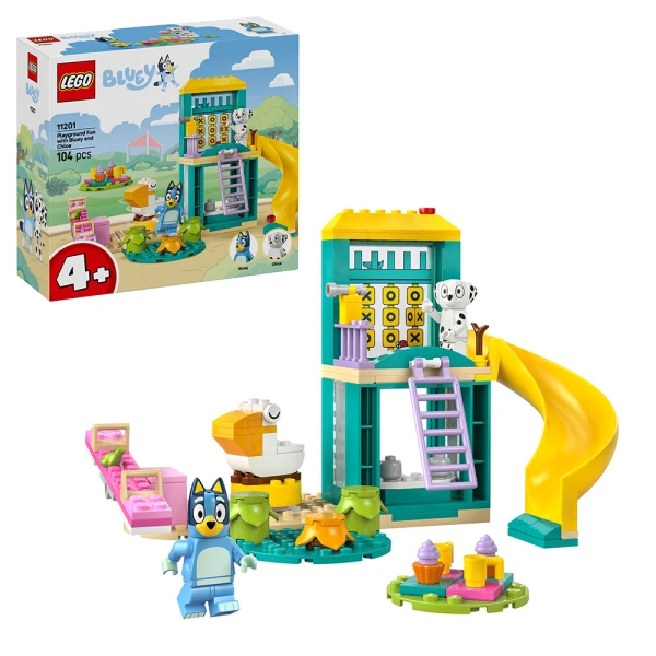LEGO® BLUEY PLAYGROUND FUN WITH BLUEY & CLOE