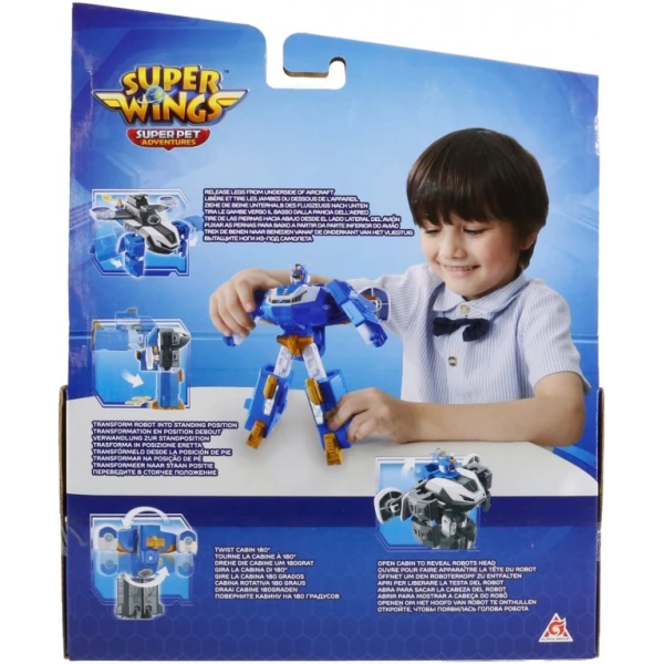 SUPER WINGS MINI WORLD AIRCRAFT ROBOT