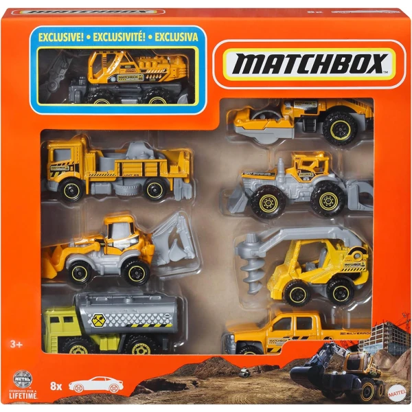 MATCHBOX ΑΥΤΟΚΙΝΗΤΑΚΙ ΣΕΤ ΤΩΝ 8 - 3 ΣΧΕΔΙΑ