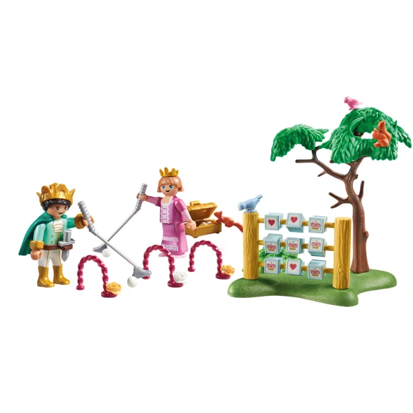 PLAYMOBIL PRINCESS MAGIC GARDEN WITH ROYAL GAMES