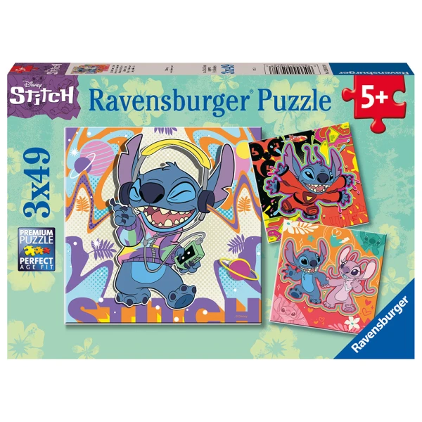 RAVENSBURGER ΠΑΖΛ 3X49 τεμ. STITCH