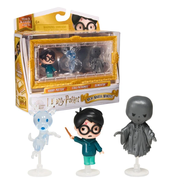 WIZARDING WORLD HARRY POTTER ΣΕΤ 3 ΣΥΛΛΕΚΤΙΚΕΣ ΦΙΓΟΥΡΕΣ ΕΚΔΟΣΗ B