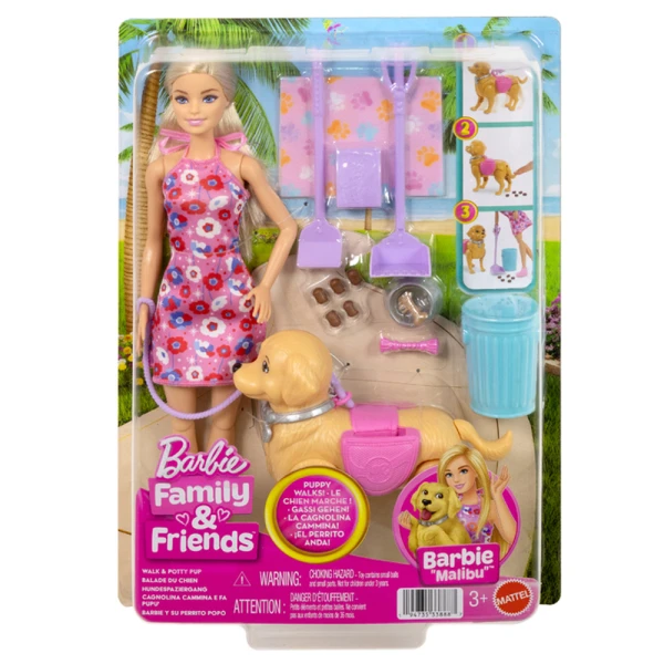 BARBIE MALIBU ΒΟΛΤΑ ΜΕ ΣΚΥΛΑΚΙ