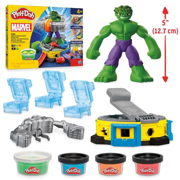 PLAY-DOH PLAYSET MARVEL HULK SMASH AND SQUISH