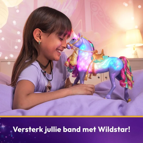 UNICORN ACADEMY ΜΟΝΟΚΕΡΟΣ RAINBOW LIGHT-UP WILDSTAR
