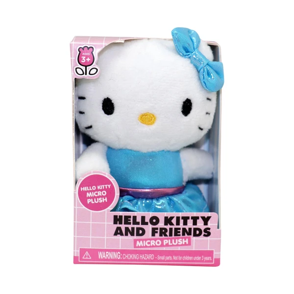 HELLO KITTY PLUSH 8 cm - 6 DESIGNS