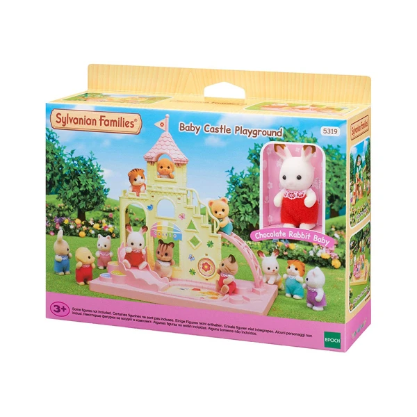 THE SYLVANIAN FAMILIES BABY CASTLE PLAYGROUND