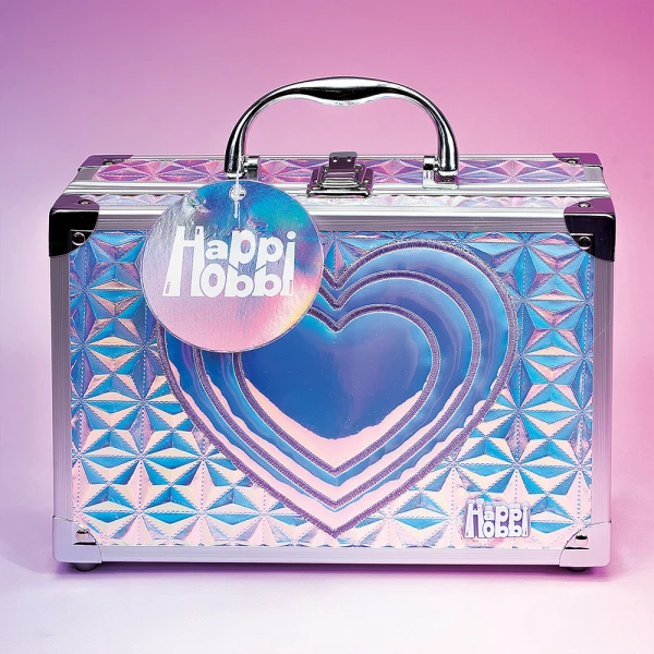 HAPPIHOBBI BEAUTY CASE SPARKLE LOVE WITH 30 ACCESSORIES