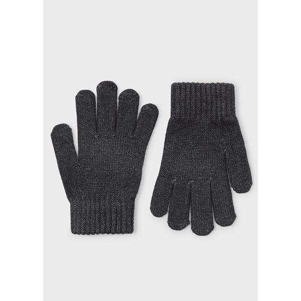 MAYORAL GLOVES GREY DARK