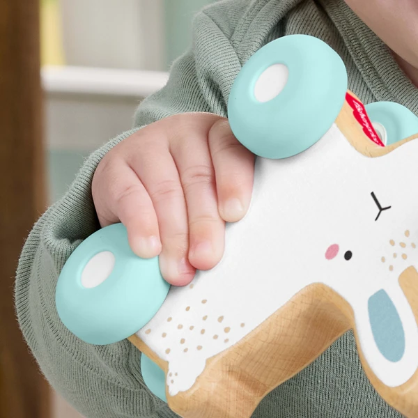 FISHER PRICE NEWBORN PULL ALONG BUNNY