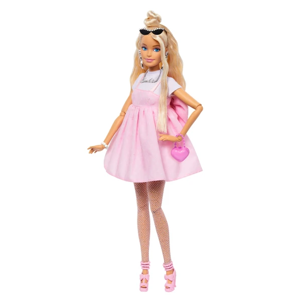 BARBIE DELUXE FASHIONISTAS DOLL - PINK DRESS
