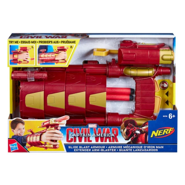 CAPTAIN AMERICA MOVIE SLIDE BLAST ARMOR
