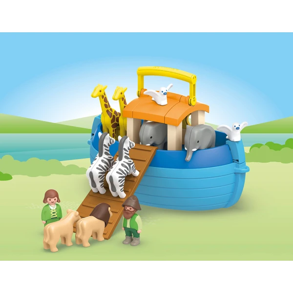 PLAYMOBIL JUNIOR Η ΚΙΒΩΤΟΣ ΤΟΥ ΝΩΕ