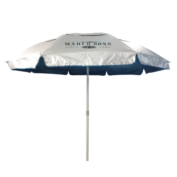 SEA UMBRELLA MAUI AND SONS 190/8 29/32mm WITH TILT AND SHADE - BLUE