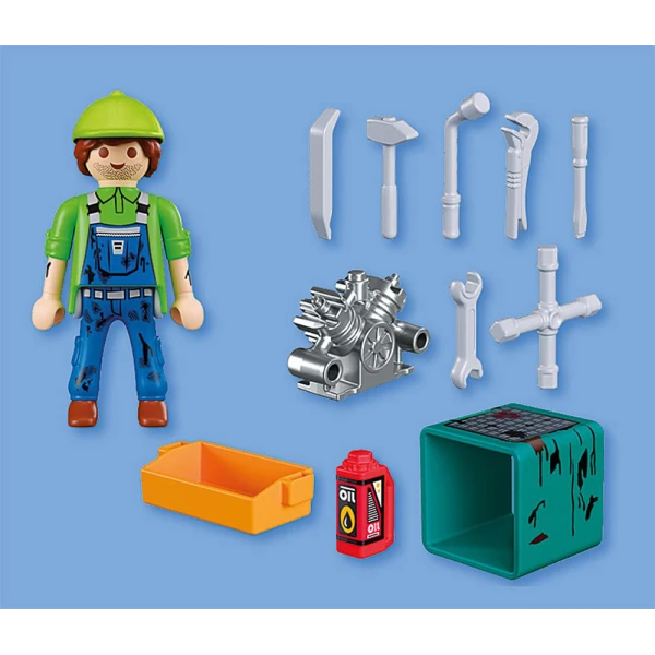 PLAYMOBIL SPECIAL PLUS ΜΗΧΑΝΙΚΟΣ ΜΕ ΕΡΓΑΛΕΙΑ