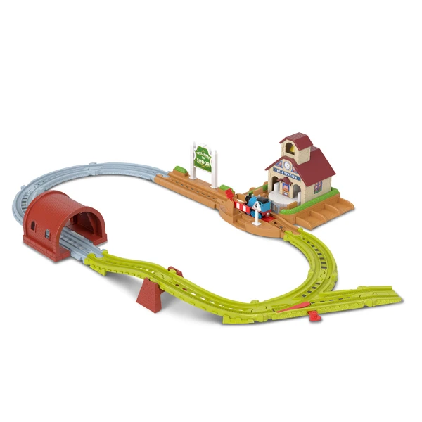 THOMAS THE TRAIN BELL STATION TRAIN SET
