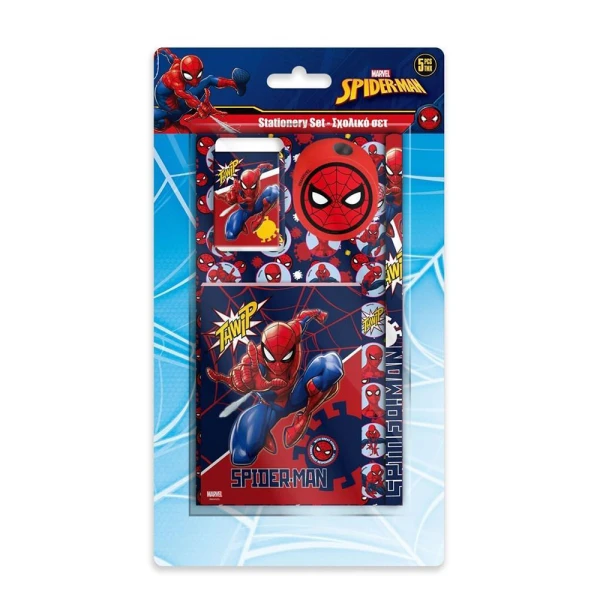 ΣΧΟΛΙΚΟ ΣΕΤ 5 τεμ. SPIDERMAN