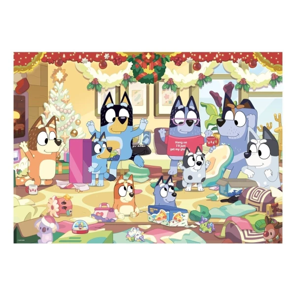 RAVENSBURGER ΠΑΖΛ ΔΑΠΕΔΟΥ 24 τεμ. BLUEY