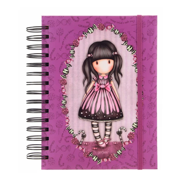 GORJUSS ORGANISATIONAL NOTEBOOK SUGAR AND SPICE