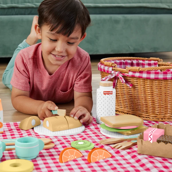 FISHER PRICE ΞΥΛΙΝΟ ΚΑΛΑΘΙ ΓΙΑ ΠΙΚΝΙΚ
