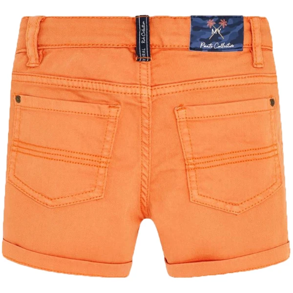 MAYORAL SHORT PANTS 5 POCKETS ELASTIC ORANGE NEON
