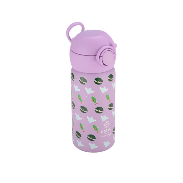 ESTIA HOME ART KIDS THERMAL TRAVEL WONDER BOTTLE 350ml - OCEAN BUDDIES