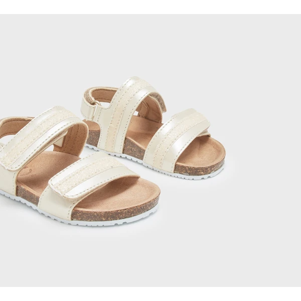 MAYORAL BIO SANDALS GLITTER CHAMPAGNE