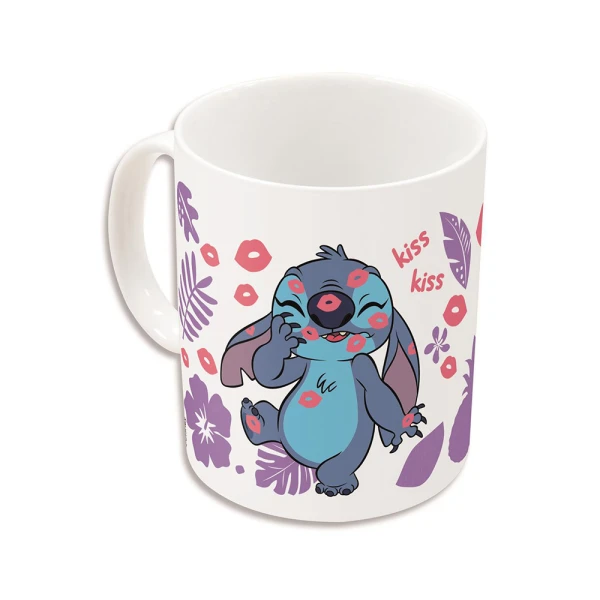 STITCH AND ANGEL ΜΕ ΚΑΡΔΙΑ YOUNG ADULT ΚΟΥΠΑ 320ml ΣΕ ΚΟΥΤΙ ΔΩΡΟΥ