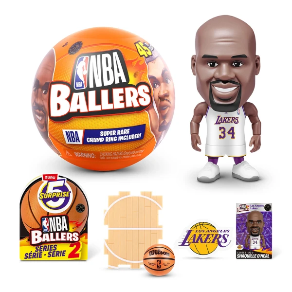 ZURU 5 SURPRISE NBA BALLERS SEASON 2 ΣΥΛΛΕΚΤΙΚΗ ΜΙΝΙΑΤΟΥΡΑ ΕΚΠΛΗΞΗ