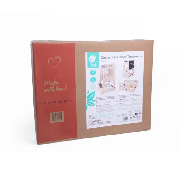 CLASSIC WORLD WOODEN LEARNING TOWER