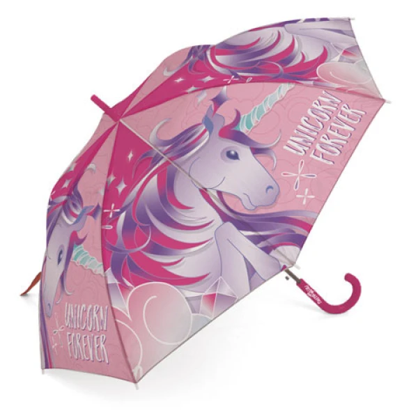 KIDS UMBRELLA POLYESTER AUTO UNΙCORN - 3 DESIGNS