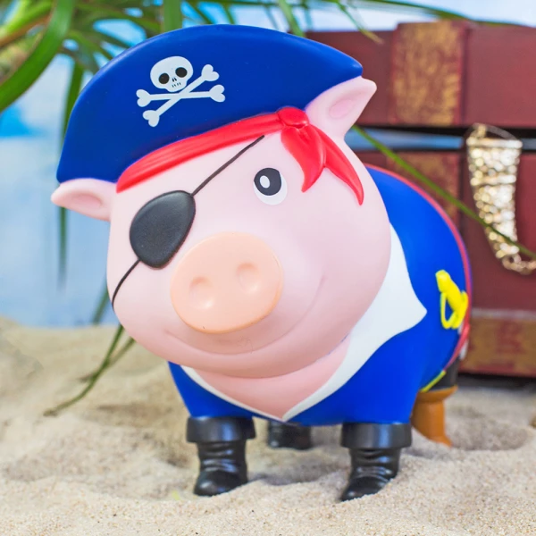 LILALU PIGGY BANK PIRATE
