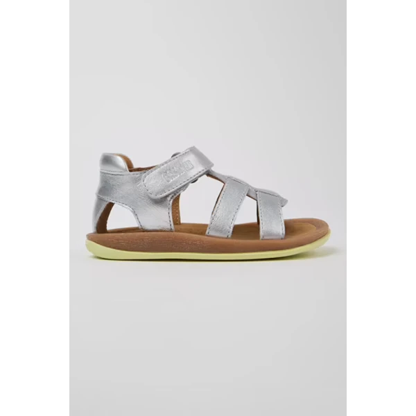 CAMPER KIDS SANDALS GIRL BICHO SILVER