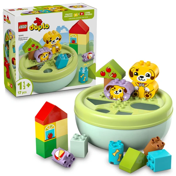 LEGO® DUPLO® MY FIRST ΤΑΞΙΝΟΜΗΣΗ ΣΧΗΜΑΤΩΝ: ΣΠΙΤΙ ΓΙΑ ΚΟΥΤΑΒΑΚΙΑ