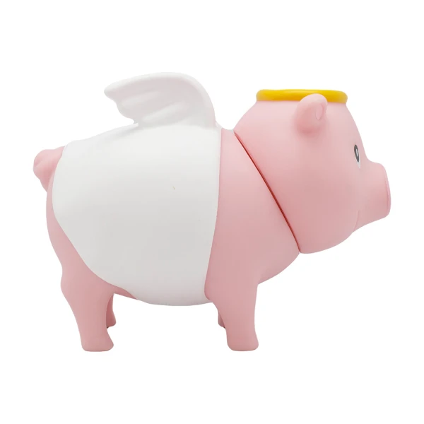 LILALU ΚΟΥΜΠΑΡΑΣ PIGGY ΡΟΖ ΦΥΛΑΚΑΣ ΑΓΓΕΛΟΣ