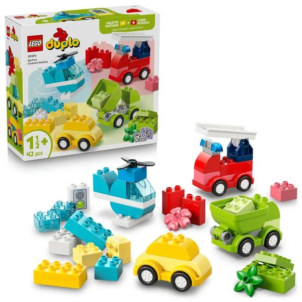 LEGO® DUPLO® MY FIRST ΔΗΜΙΟΥΡΓΙΚΑ ΟΧΗΜΑΤΑ